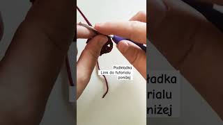 Podkładka na szydełku Zobacz tutorial Link shorts [upl. by Nicola]