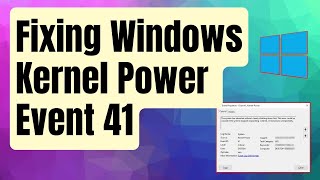 SOLVED Windows Kernel Power Event 41 Error Updated 2024 [upl. by Rowan683]