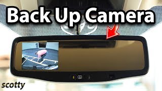 How to Install a Backup Camera in Your Car [upl. by Alarise]