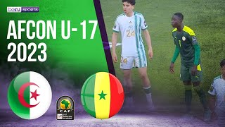 Algeria vs Senegal  AFCON U17 HIGHLIGHTS  05022023  beIN SPORTS USA [upl. by Courtland]