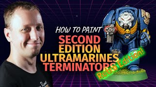 How to paint 2nd Edition Ultramarines Terminators 1989 [upl. by Michelsen]