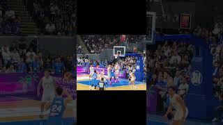 Philippines Kai Sotto Slam Dunk vs New Zealand Tall Blacks gilaspilipinas fibaasia kaisotto [upl. by Atalayah636]