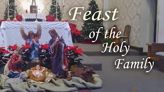 Holy Trinity Church Sunday Mass Feast of the Holy Family December 26 2021 [upl. by Catt]