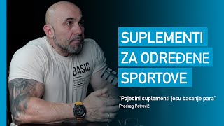 Upotreba Suplementacije kod različitih sportova  Peđa Petrović [upl. by Iak56]