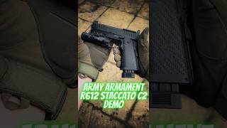 ARMY ARMAMENT R612 STACCATO C2 DEMO airsoft staccato youtubeshorts shorts subscribe viral [upl. by Legim]