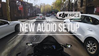 Motovlogging with the DJI Mic 2  D46  Honda CBR650R [upl. by Douville957]