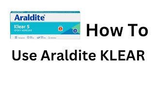 How to Use Araldite KLEAR  एरो लाइट 5 मिनट कैसे यूज़ करें  Full information In Hindi [upl. by Cyna859]