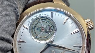 【絕美框不住】CARL F BUCHERER 寶齊萊 Manero 馬利龍雙外緣陀飛輪腕錶 Tourbillon Double Peripheral [upl. by Ihtac]