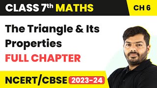 Class 7 Maths Chapter 6  The Triangle and Its Properties Full Chapter Explanation amp Exercise [upl. by Kcorb358]