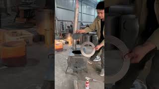 Rural firewood coal heating cooking stove Haoyang heating stove manufacturer [upl. by Suiravaj]