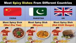 Most Spicy Dishes From Different Countries  Most Spicy Dish From Different Countries [upl. by Nylak]