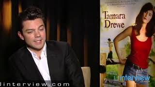 Dominic Cooper on Gemma Arterton Tamara Drewe [upl. by Edik]