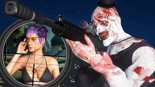 Hitman Jobs as The Terrifier GTA 5 [upl. by Ycnaf680]