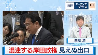 通常国会最終盤 混迷する岸田政権 見えぬ出口【日経モープラFT】 [upl. by Neelyahs256]