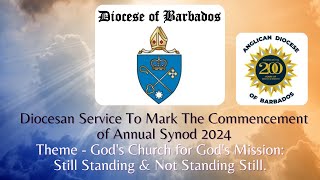 Diocesan Service to Mark the Commencement of Annual Synod 2024 [upl. by Seligmann195]