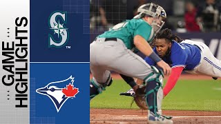 Mariners vs Blue Jays Game Highlights 42823  MLB Highlights [upl. by Llewen959]