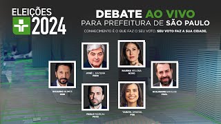 Debate TV Cultura  Eleições 2024 Prefeitura de São Paulo  15092024 [upl. by Liuqa]