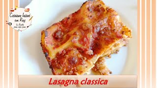 Lasagna classica senza besciamella [upl. by Garvin500]