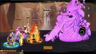 Unlimited NinjaNinja Classic Gameplay 672  Upgrading Sage Naruto  New Pet amp 309m bp [upl. by Zea]