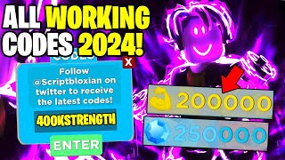 NEW ALL WORKING CODES FOR MUSCLE LEGENDS IN 2024 ROBLOX MUSCLE LEGENDS CODES [upl. by Leugimesoj547]