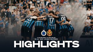 CLUB BRUGGE  KV MECHELEN  HIGHLIGHTS  20232024 [upl. by Marci855]