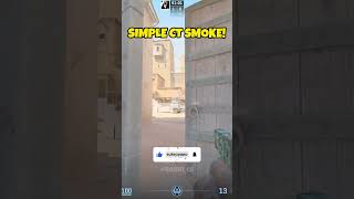 SIMPLE CT SMOKE shorts counterstrike cs2 dust2 [upl. by Carleton]