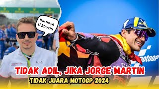 Tidak adil jika Jorge Martin tidak juara Motogp 2024  Jorge Lorenzo [upl. by Einnaf]