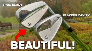 quotI wish I could play these irons BUTquot  NEW TaylorMade P7MB amp P7MC Irons Review [upl. by Gnemgnok]