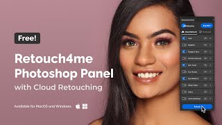 Free Retouch4me Photoshop Panel with Cloud Retouching [upl. by Winslow]