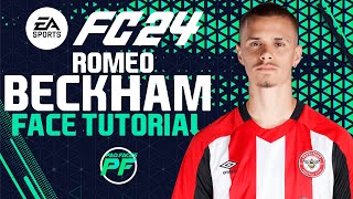 EA FC 24 ROMEO BECKHAM FACE  Pro Clubs Face Creation  CAREER MODE  LOOKALIKE [upl. by Mccormick]