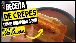 Como comprar a Receita do Crepes [upl. by Shetrit]