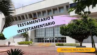 Juicio sucesorio testamentario e intestamentario 📜👨‍⚖️ en menos de 5 minutos⚖🦉⚖ Derecho Mex Práctico [upl. by Noled861]