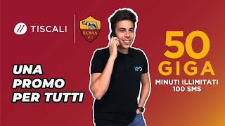 Tiscali Smart 50 AS Roma [upl. by Lytsyrk]