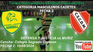 DEFENSA Y JUSTICIA vs MUÑIZ 10 8 2024 [upl. by Roht]