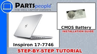 Dell Inspiron 177746 P24E002 CMOS Battery HowTo Video Tutorial [upl. by Long]