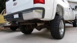 2011 Chevrolet Silverado 2500HD 60L Muffler Delete [upl. by Anawit78]