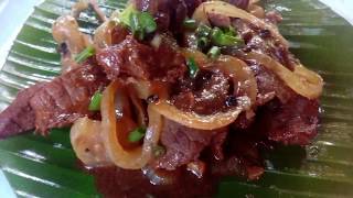 Filipino Beef Steak Recipe [upl. by Yknip]