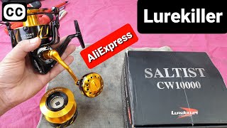 LUREKILLER SALTIST CW10000  Moulinet Surfcasting  AliExpress [upl. by Tuppeny]