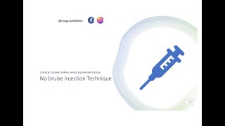 No bruising Injecting technique in Lovehandle for Clexane Lovenox Xaprin and Enoxaparin by a lifer [upl. by Pownall]