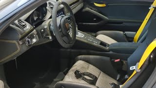 8k Sonderwunsch Porsche Exclusive Manufaktur Porsche 718 Cayman GT4 Grigio Telesto custom interior [upl. by Notkcorb513]