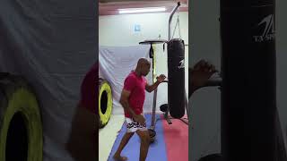 Jumping knee kick shortsvideo shortfeed [upl. by Iliam]