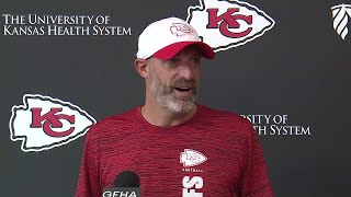 Chiefs offensive coordinator Matt Nagy talks ahead of Week 2 matchup with Bengals [upl. by Anazus]