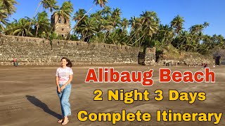 Alibaug Complete Itinerary  2 night 3 days tour Alibaug  Best Beach near Pune  Findingindia [upl. by Marchelle688]