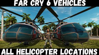 All 5 helicopter location Avispa buzzer inlcuded Far cry 6 [upl. by Jasen]