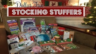 DOLLAR TREE HAUL  STOCKING STUFFERS  2017 [upl. by Eirrok715]