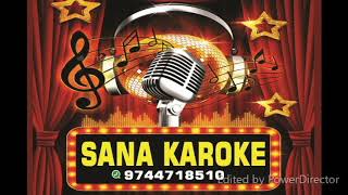 NADHA NEE VARUM KAALOCHA KARAOKE [upl. by Herring338]