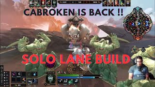 Cabrakan Solo build More like Cabroken is back baby Smite conquest [upl. by Aikaj]