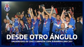 Desde otro ángulo Universidad de Chile 3  0 Liga Deportiva Universitaria Copa Sudamericana 2011 🏆 [upl. by Assert533]