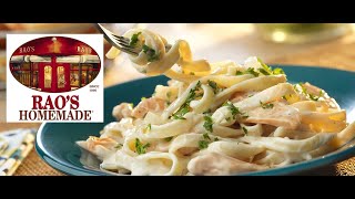 RAOS HOMEMADE®  Chicken Alfredo  Taste Test amp Review  JKMCraveTV [upl. by Aitetel]