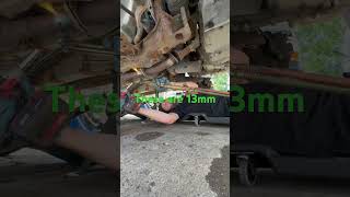 Removing exhaust pipe section subframe swap 10 escape rotted mechaniclife autorepair exhaust [upl. by Linden723]